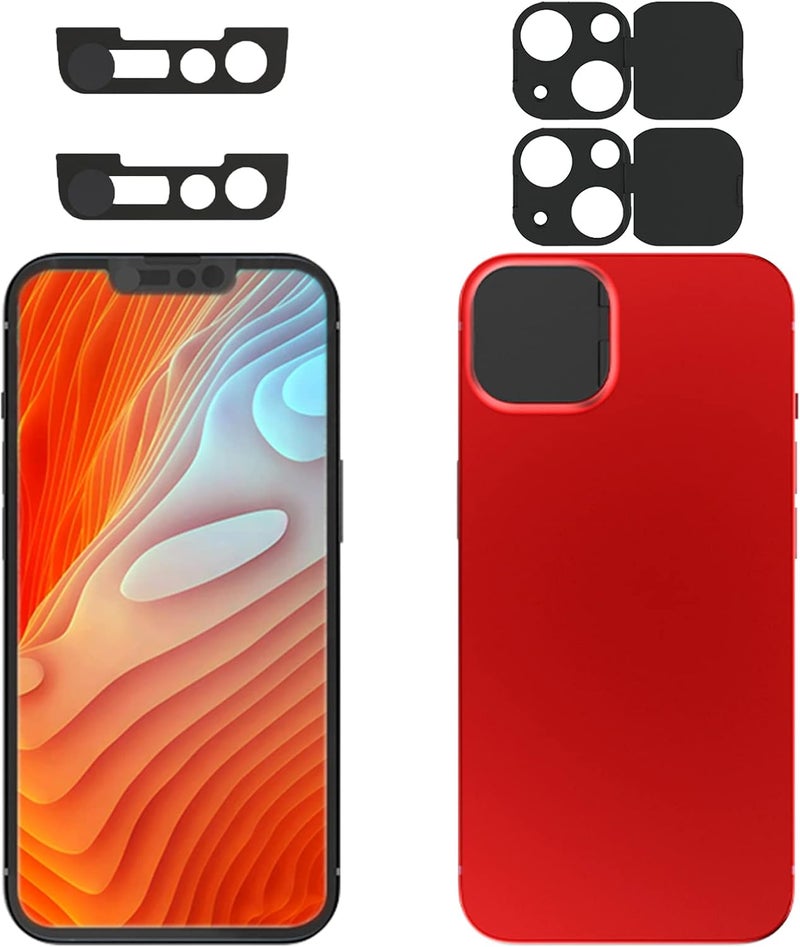 EYSOFT Privacy Cover Compatible for iPhone13 /iPhone 13 Mini with iPhone 13 Front Camera Cover,Protect Privacy and Security But Not Affect Facial Recognitionty But Not Affect Facial Recognition（2Pack） - Image 1